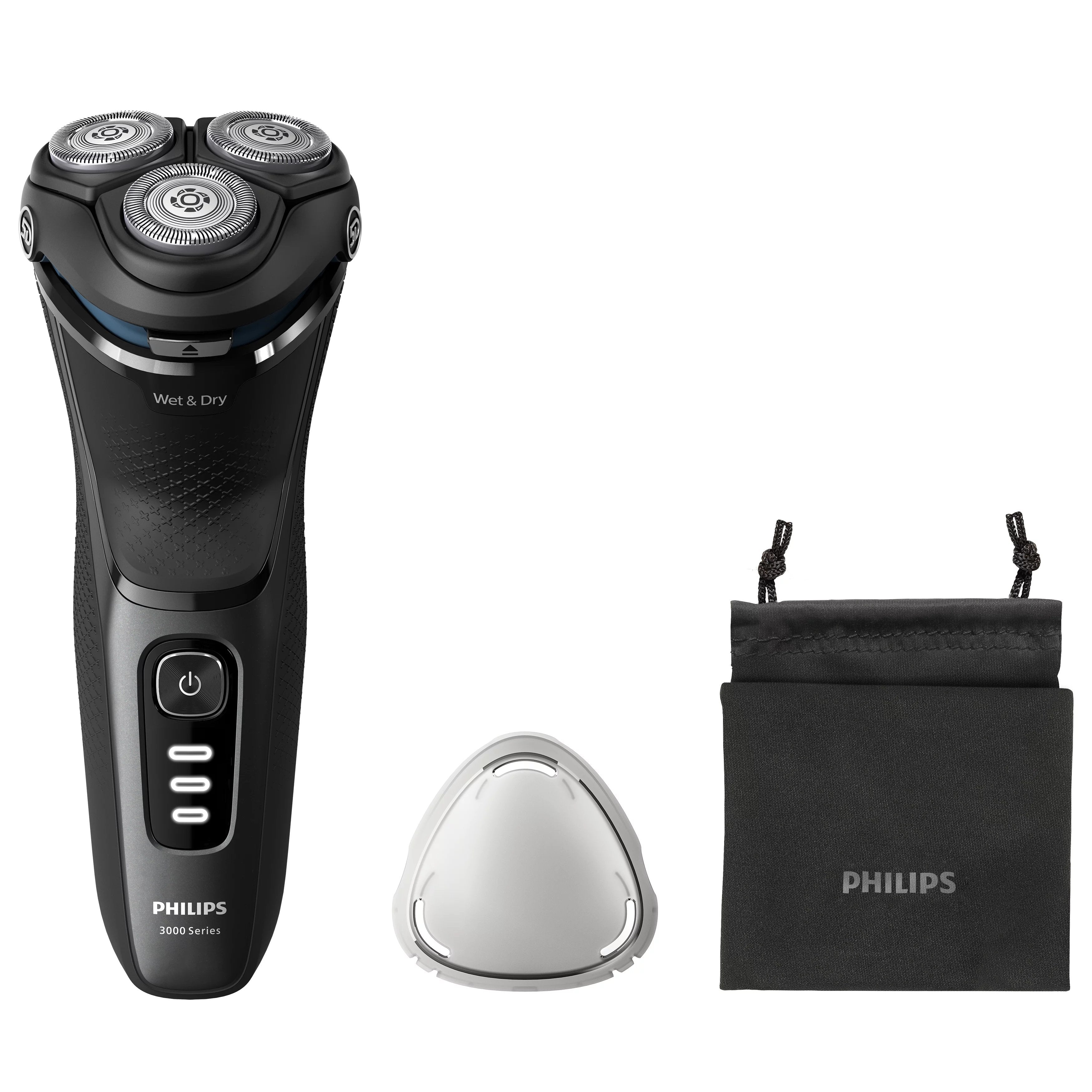 EAN 8720689018609 - Philips S3244/12 afeitadora Máquina de afeitar de rotación Recortadora Negro imagen 1
