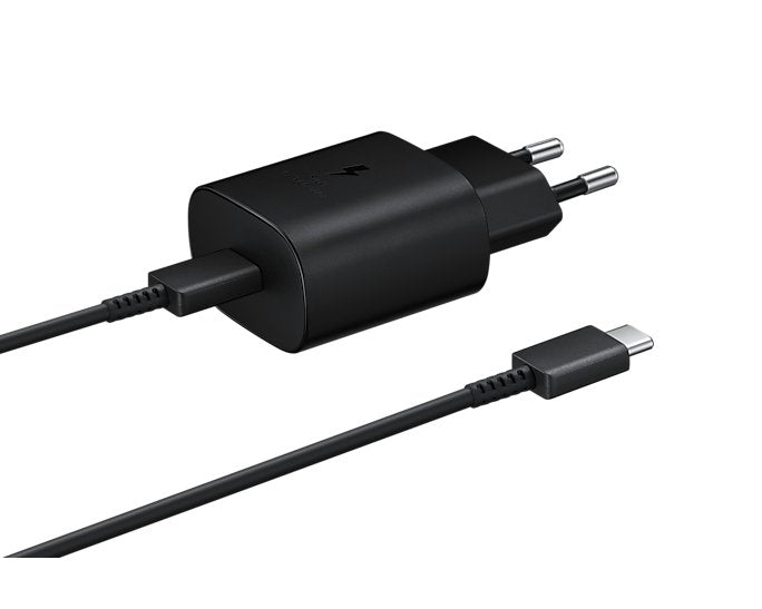 EAN 5715328111080 - Samsung EP-TA800NBEG adaptador e inversor de corriente Interior / exterior 25 W Negro imagen 3