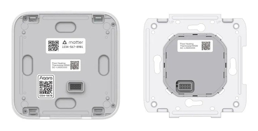 EAN 6975833357901 - Aqara Thermostat W500 termoestato imagen 8