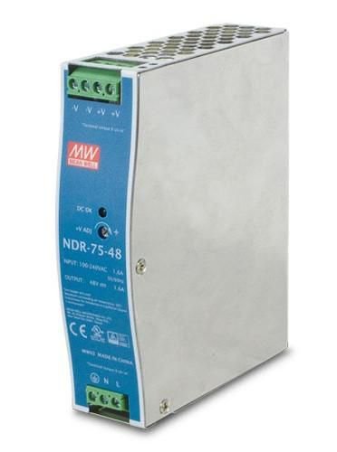 48v, 75w Din-Rail Power Supply