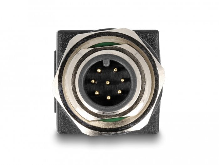 Delock M12 Adaptador A-Kodiert 8 Pin Macho A Rj45