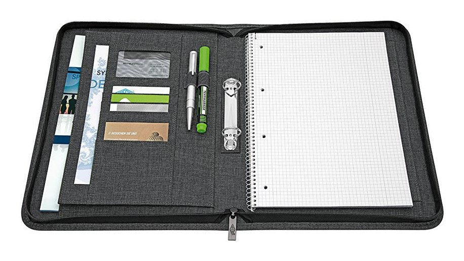 Wedo Ringhchmappe A4 2-Ring Gris Und Oxford Collegeblock