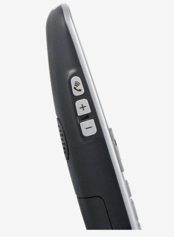 Panasonic Kx-Tge510gs Teléfono Dect Único Inalámbrico, Plateado-Negro