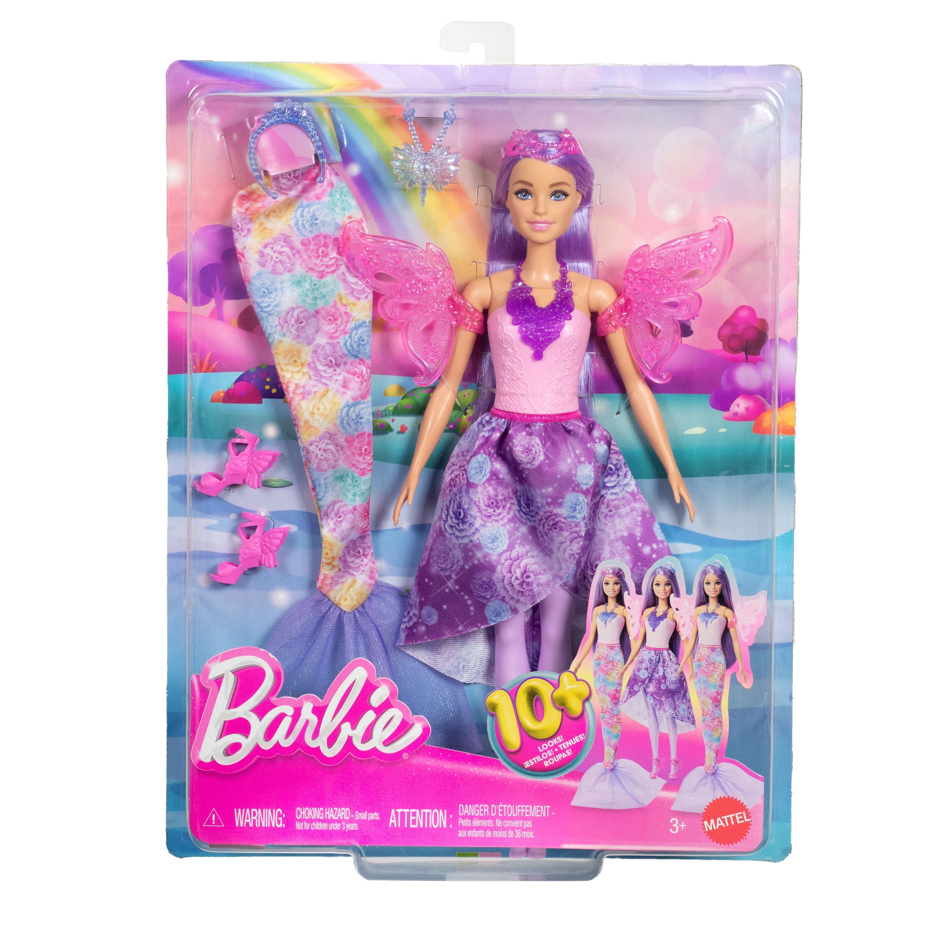 Muñeca Barbie Barbie Fantasía 3 En 1   Jcp74