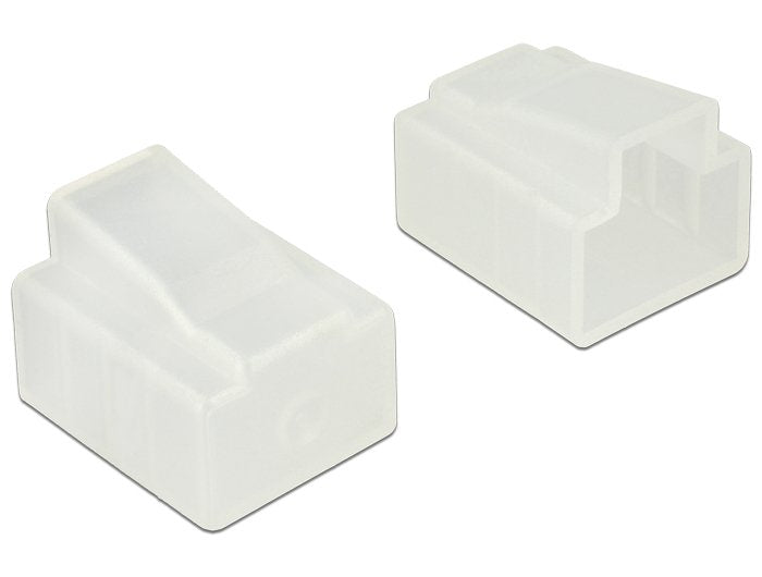 Delock Protección Contra El Polvo Para Rj45 Macho 10 Piezas Transparente