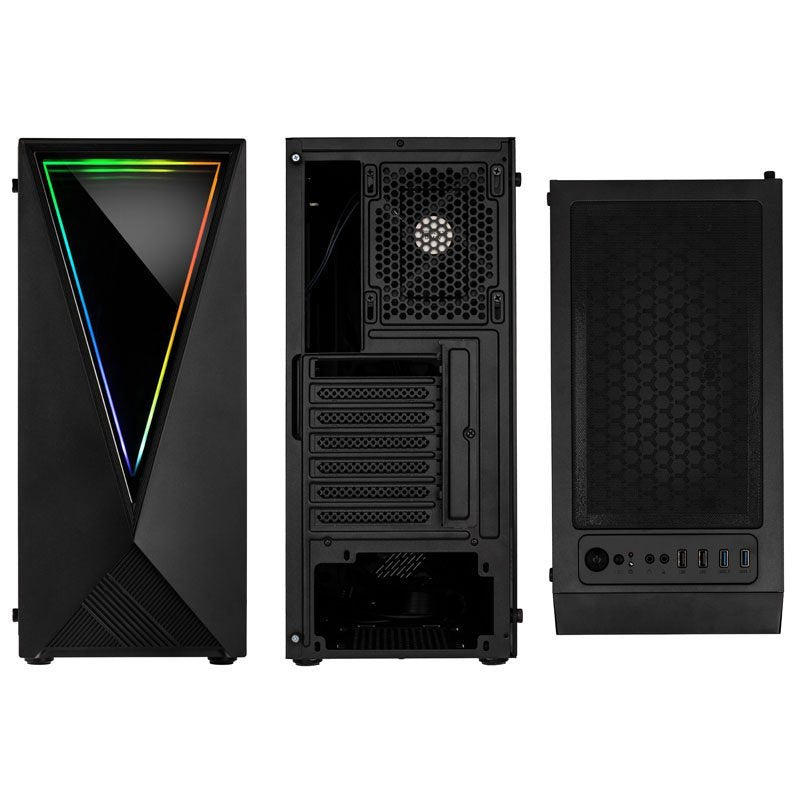 Caja Pc Kolink Void Rgb Cristal Templado
