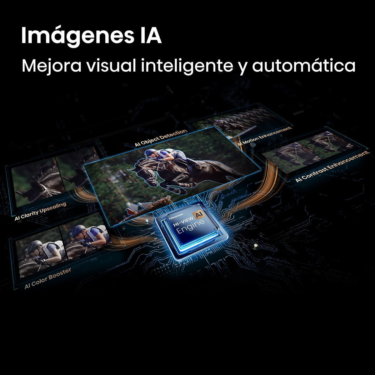 EAN 6942351432977 - Hisense 50E7S PRO 127 cm (50") 4K Ultra HD Smart TV Wifi Negro 350 cd / m² imagen 22