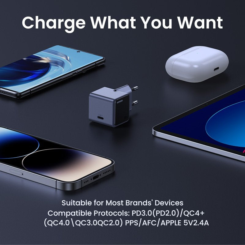 Cargador Ugreen 30w Pd  Nexode S Gan Tech