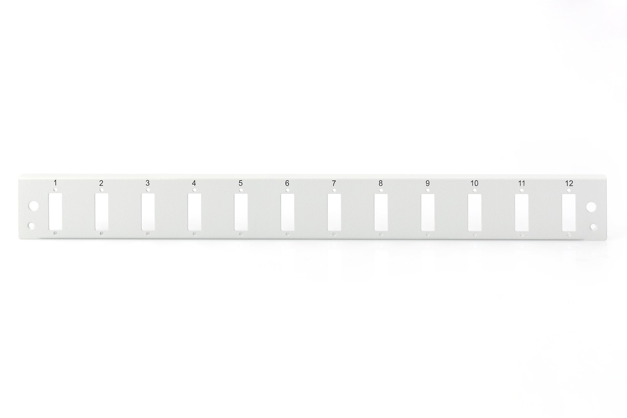 Digitus Panel Frontal Vertical 12 Puertos Sc 1u Gris