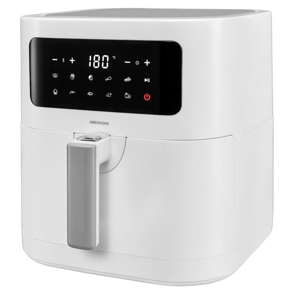 Medion Freidora Life Md 11740 E40 Xl (Blanco, 2.150 Watt, Korb 5,2 Liter) 50076198