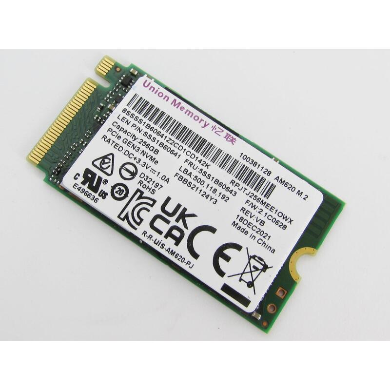 Lenovo Ssd Hynix Bc711 256g M.2 Pcie 2242 Ssd
