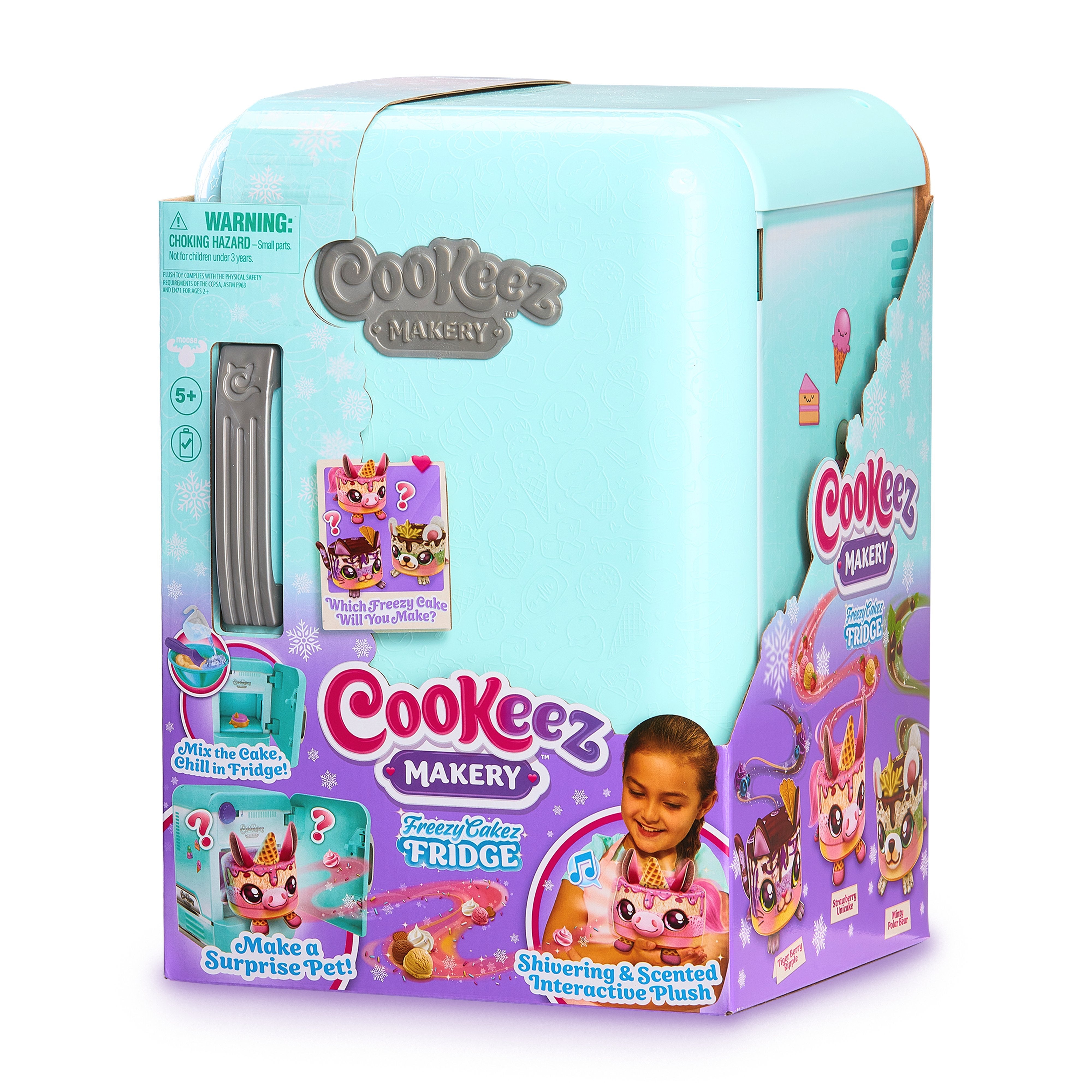 Frigorifico Magico Peluche Interactivo Cookeez Makery