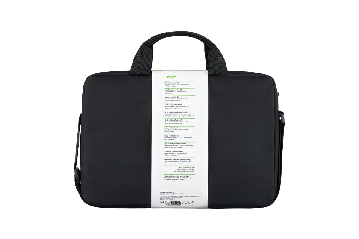 EAN 4711474776525 - Acer GP.ACC11.03V maletines para portátil 40,6 cm (16") Maletín Negro imagen 4