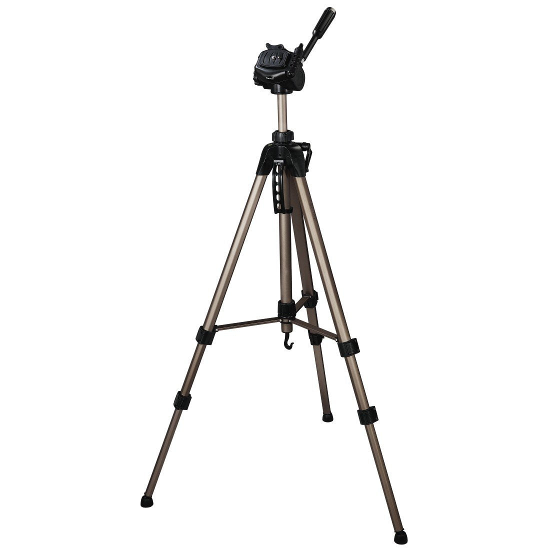 Trípode Hama Para Cámaras Réflex, Regulable Desde 69-185 Cm, Ligero, De Aluminio, Con Funda De Transporte, Color Bronce