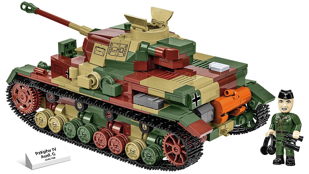 Cobi Blocks Wwii Pzkpfw  Iv Ausf.G 1107 Blocks