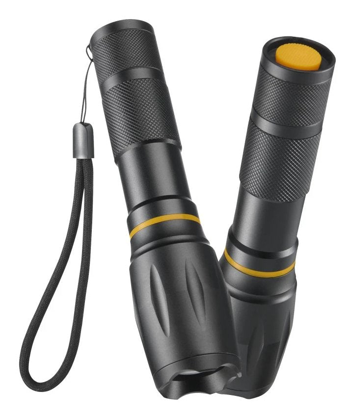 Latarka Led 2w1 200lm 100m 3 Tryby Zoom