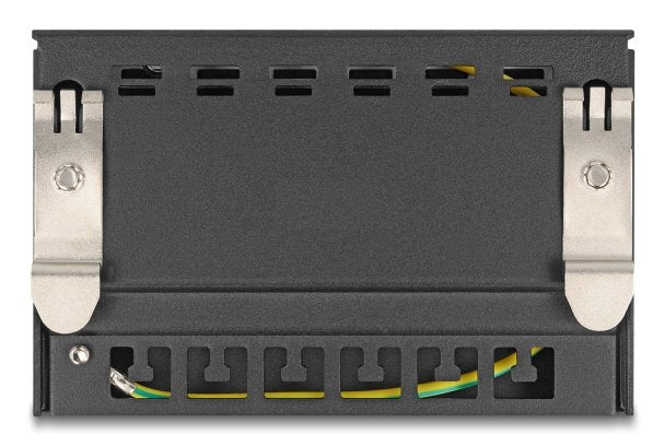Delock Leergehäuse 6 Port Para Keystone Rj-Module Negro - Ar Montage An Tisch,