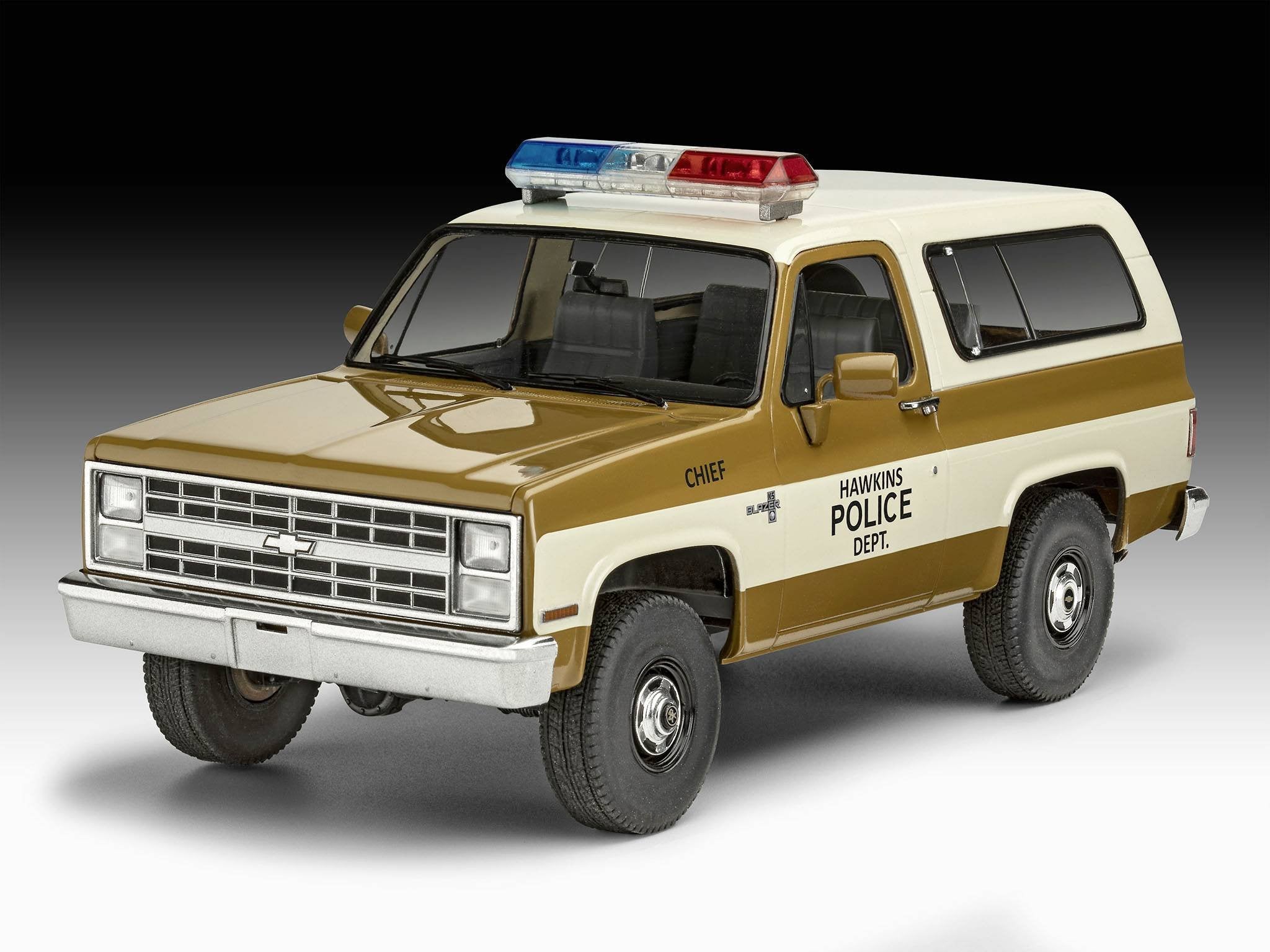 Model Do Sklejania Samochód 1985 Chevrolet K5 Blazer S 1/25