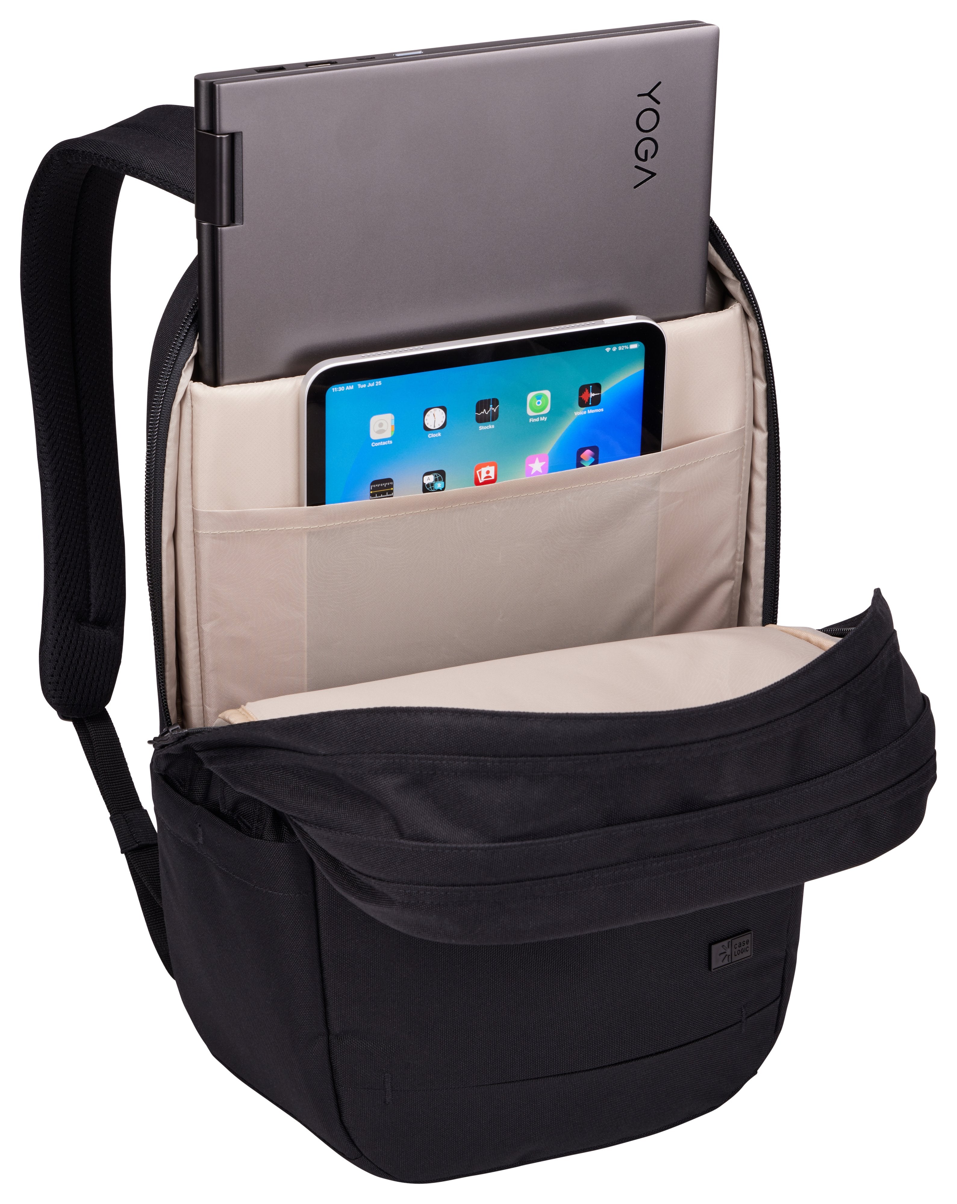 Mochila Case Logic Invibp116 Invigo Eco Backpack 15,6", Black