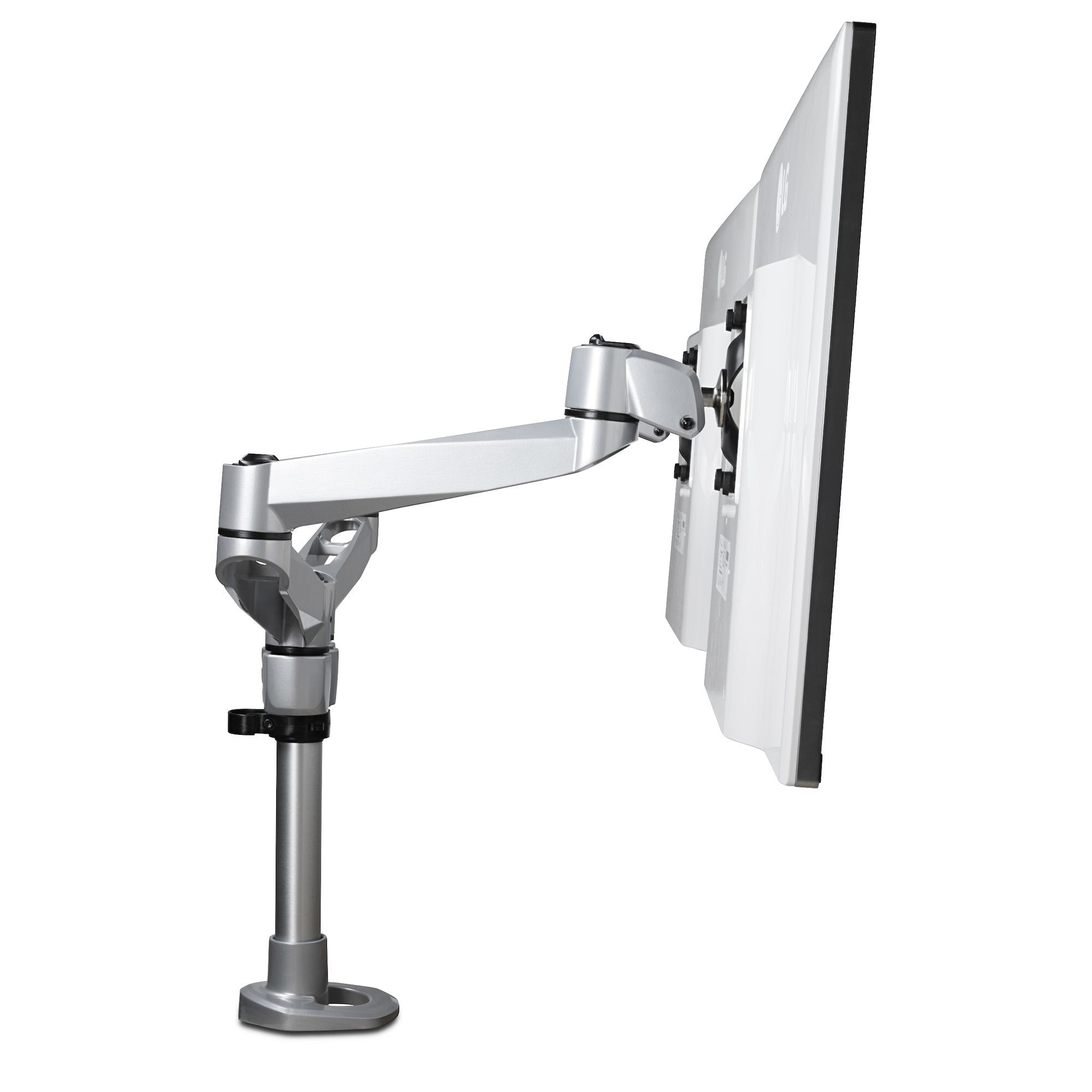 Startech.Com Brazo De Soporte De Escritorio Articulado Vesa Para 2 Monitores De Hasta 27 Pulgadas - Montura De Grommet O Mordaza