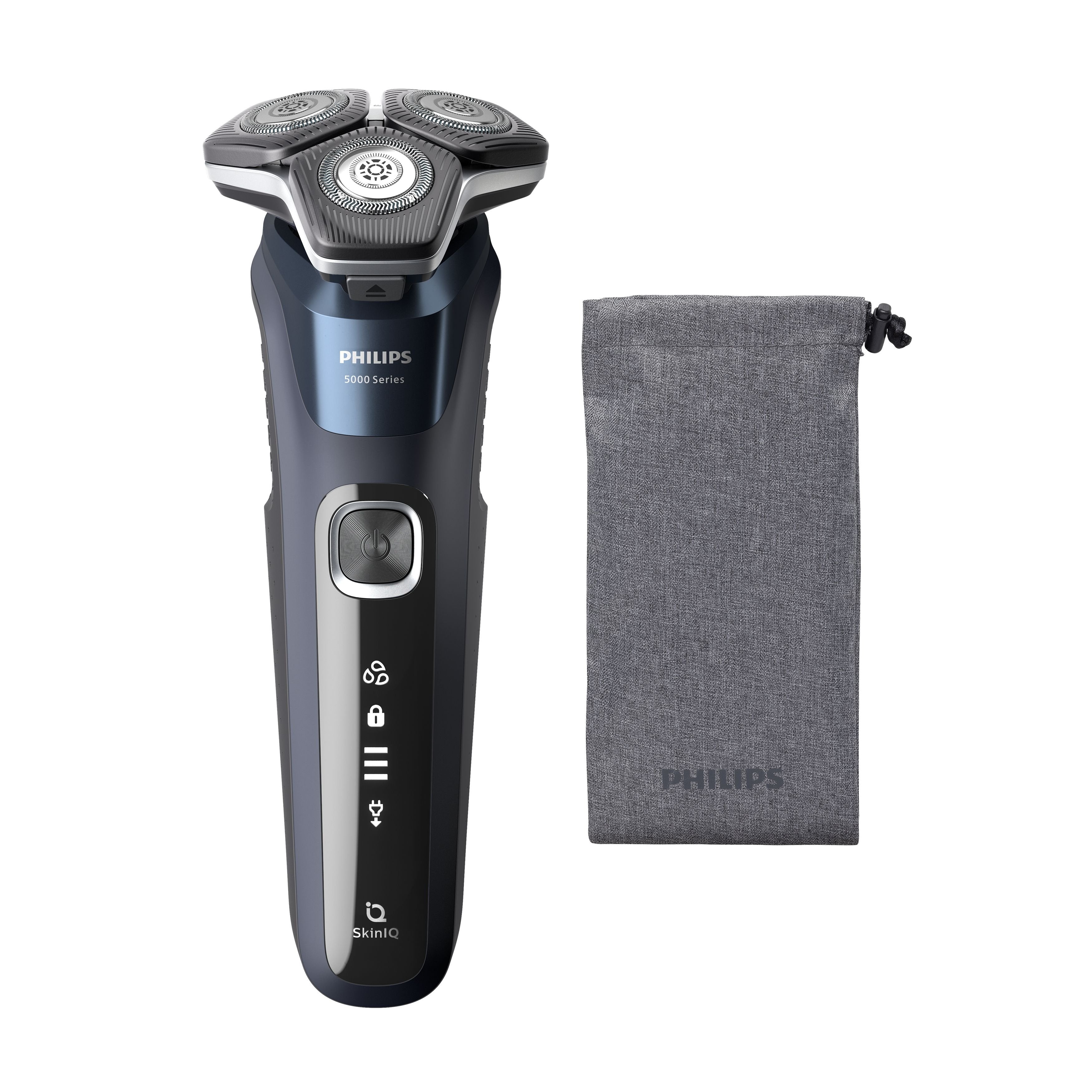 Afeitadora Philips Shaver Series 5000 S5885/10  Rotación Recortadora Negro, Azul