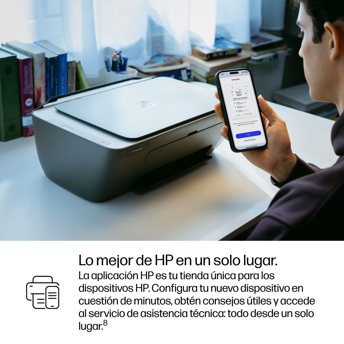 EAN 0198828789549 - HP DeskJet 2910 Inyección de tinta térmica A4 4800 x 1200 DPI 7,5 ppm Wifi imagen 14