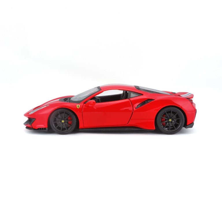 EAN 4893993260263 - BBURAGO Ferrari 488 Pista Modelo a escala de coche superdeportivo Previamente montado 1:24 imagen 6