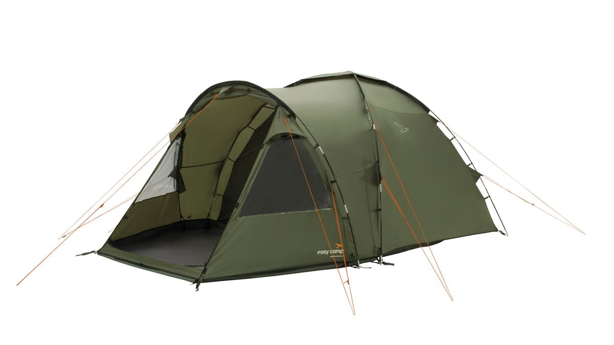 Tienda Domo Easy Camp Kinn 4 Verde Oliva, Con Extensión De Túnel, Modelo 2025 120488
