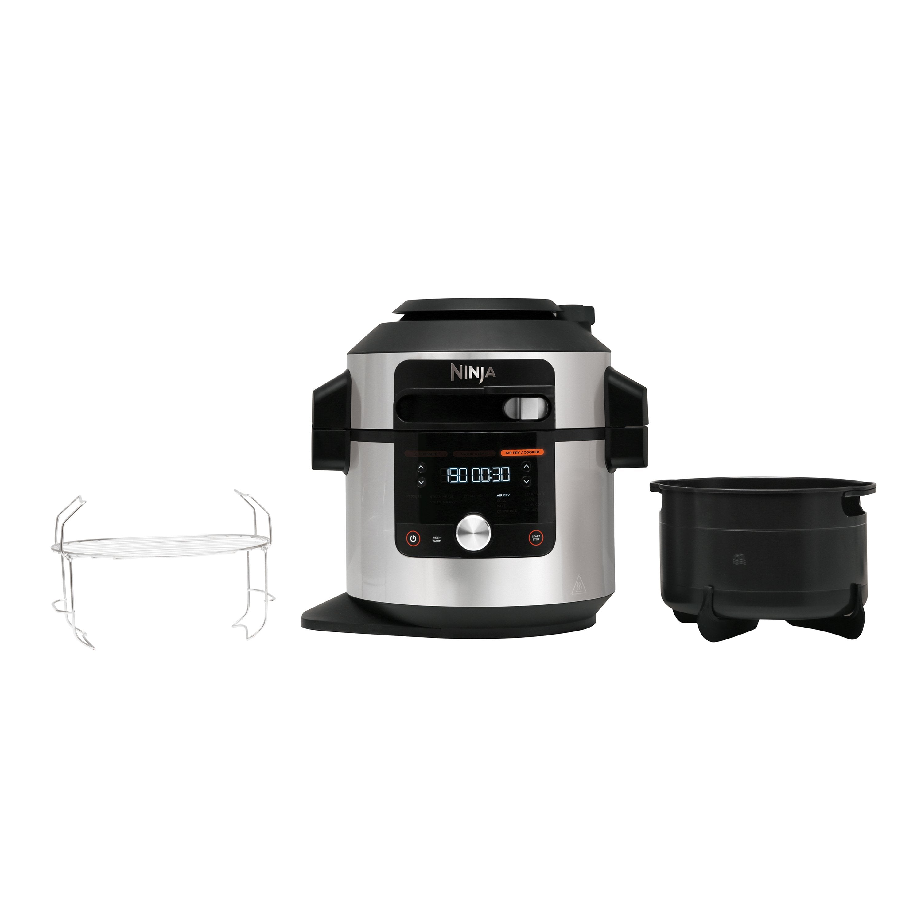 Olla Ninja Ol650eu  Multi-Cocción 7,5 L 1760 W Negro, Acero Inoxidable