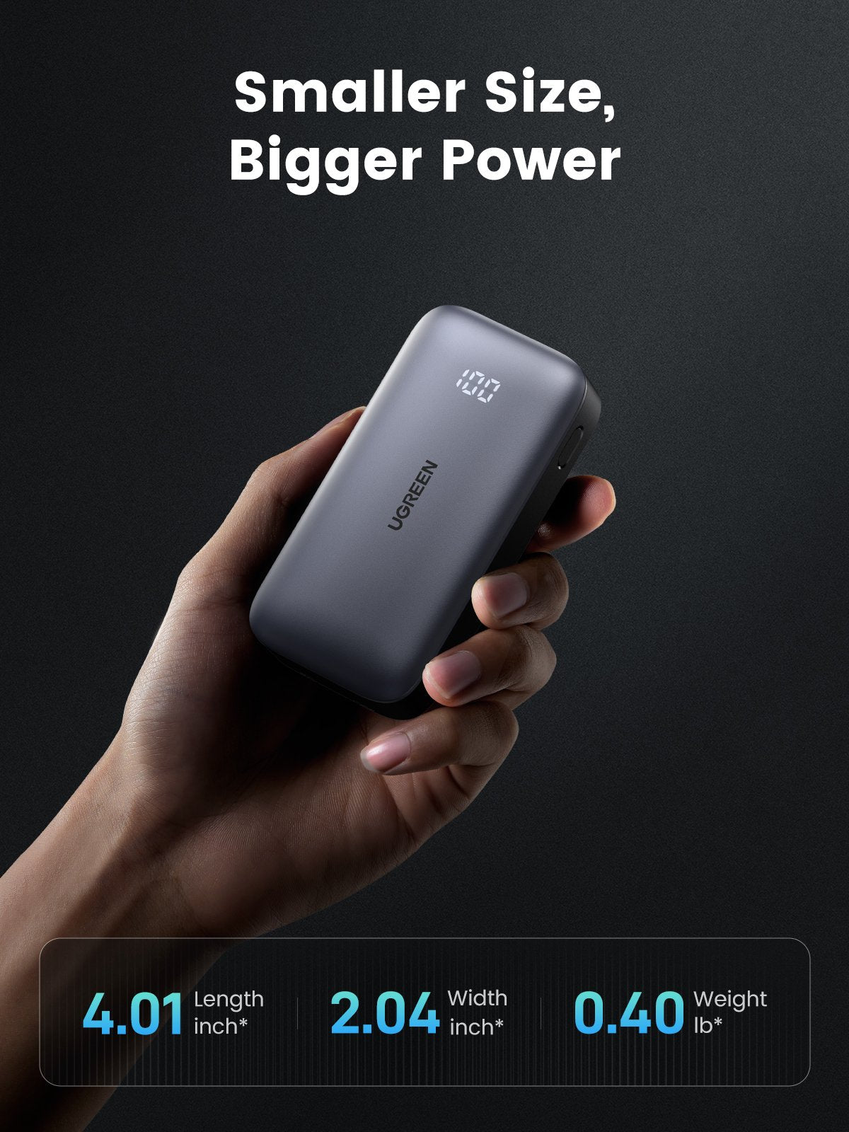 Ugreen 10000mah Mini Powerbank Quick Charging 30w