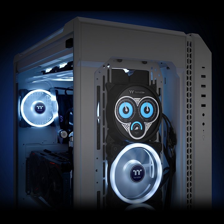 EAN 4713227529501 - Thermaltake Pacific TF3 Carcasa del ordenador Ventilador 12 cm Gris imagen 6
