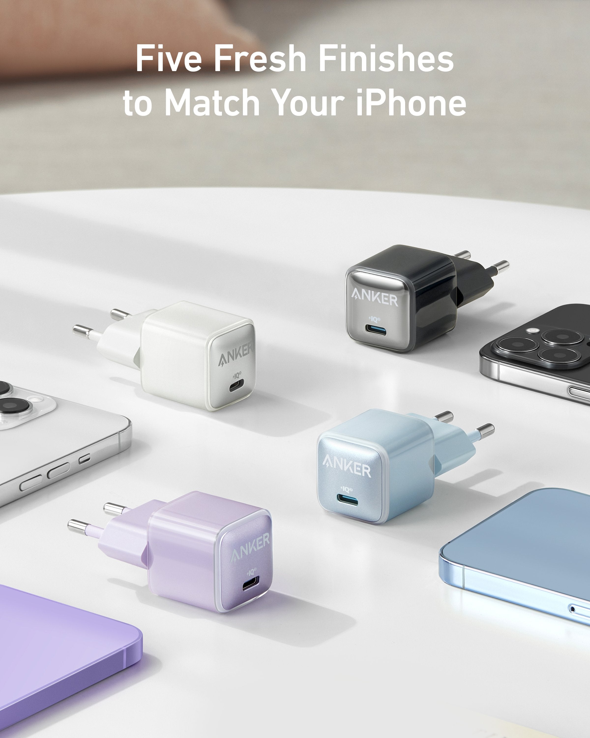 EAN 194644125646 - Anker 511 Charger (Nano Pro) offline only Teléfono móvil, Tableta Blanco USB Carga rápida Interior imagen 3