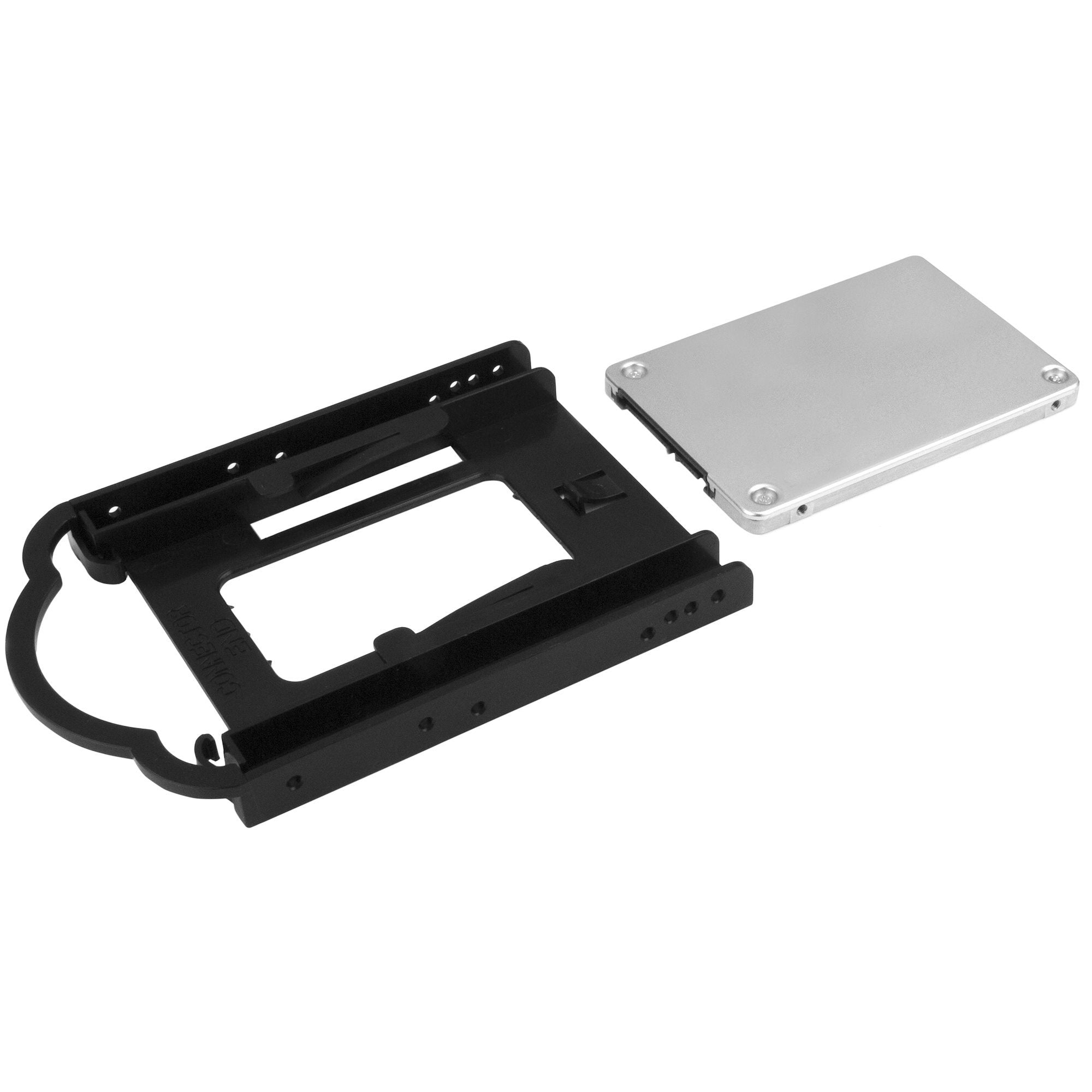 Startech.Com Bracket De Montaje Para Discos Duros Ssd De 2,5" En Bahías De 3,5 Pulgadas - Paquete De 5 - Sin Herramientas - Juego De Montaje De Unidades De Disco Duro