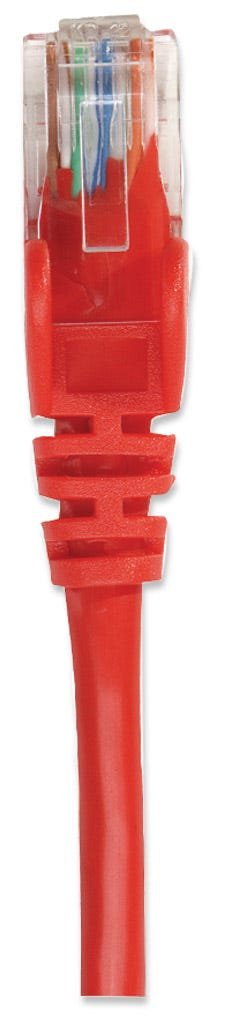 Intellinet Patchkabel Rj45 U/Utp Cat5e 1.0m Hebelschutz Rot