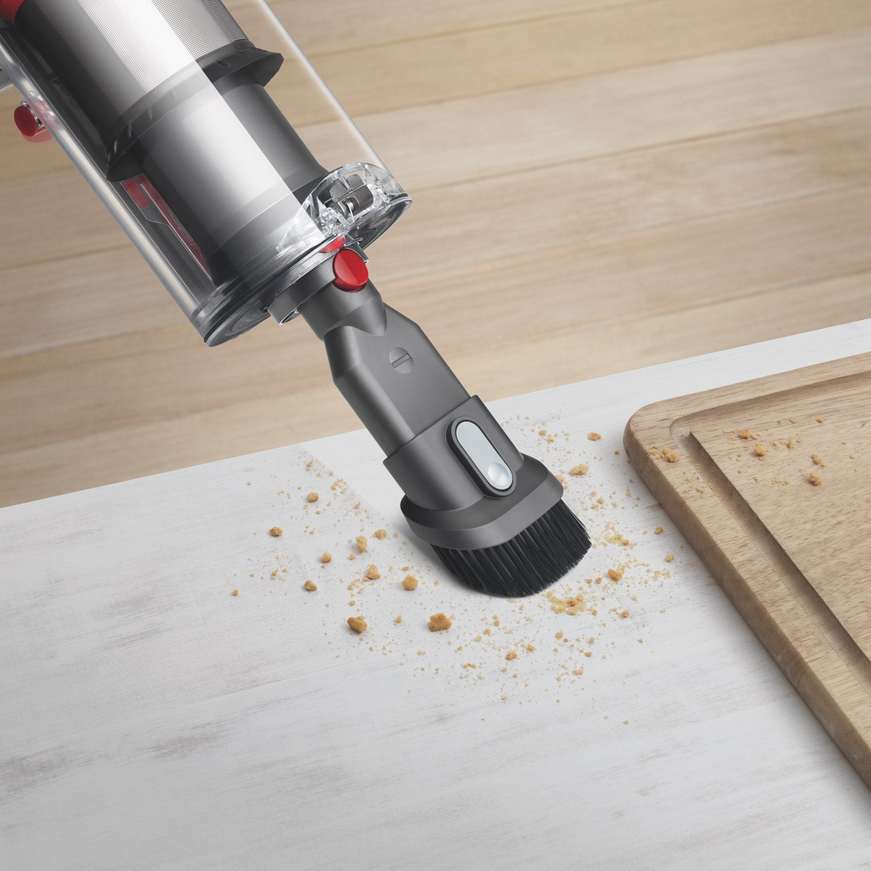 Aspiradora Dyson V15 Detect Fluffy  Escoba Níquel/Azul 476575-01