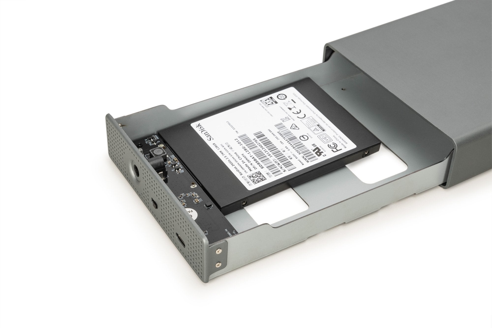 Digitus Usb 3.0 Femplattengehäuse 3,5" Sata 16tb Aluminium