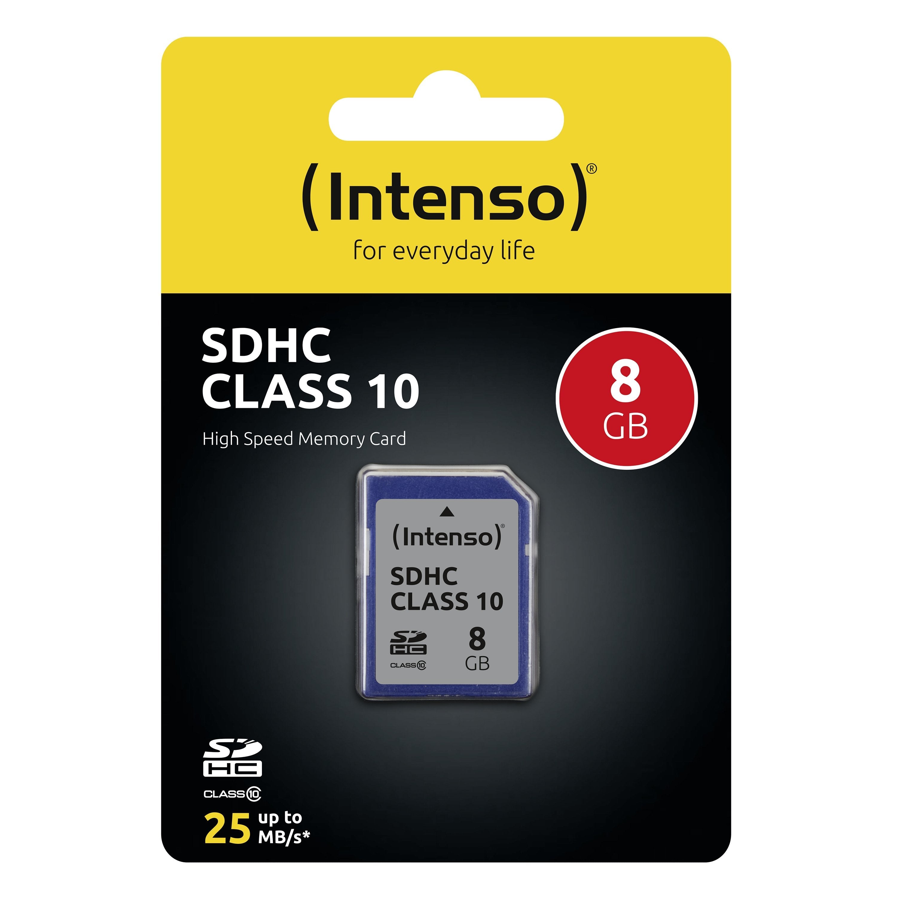 EAN 4034303016051 - Intenso 3411460 memoria flash 8 GB SDHC Clase 10 imagen 2