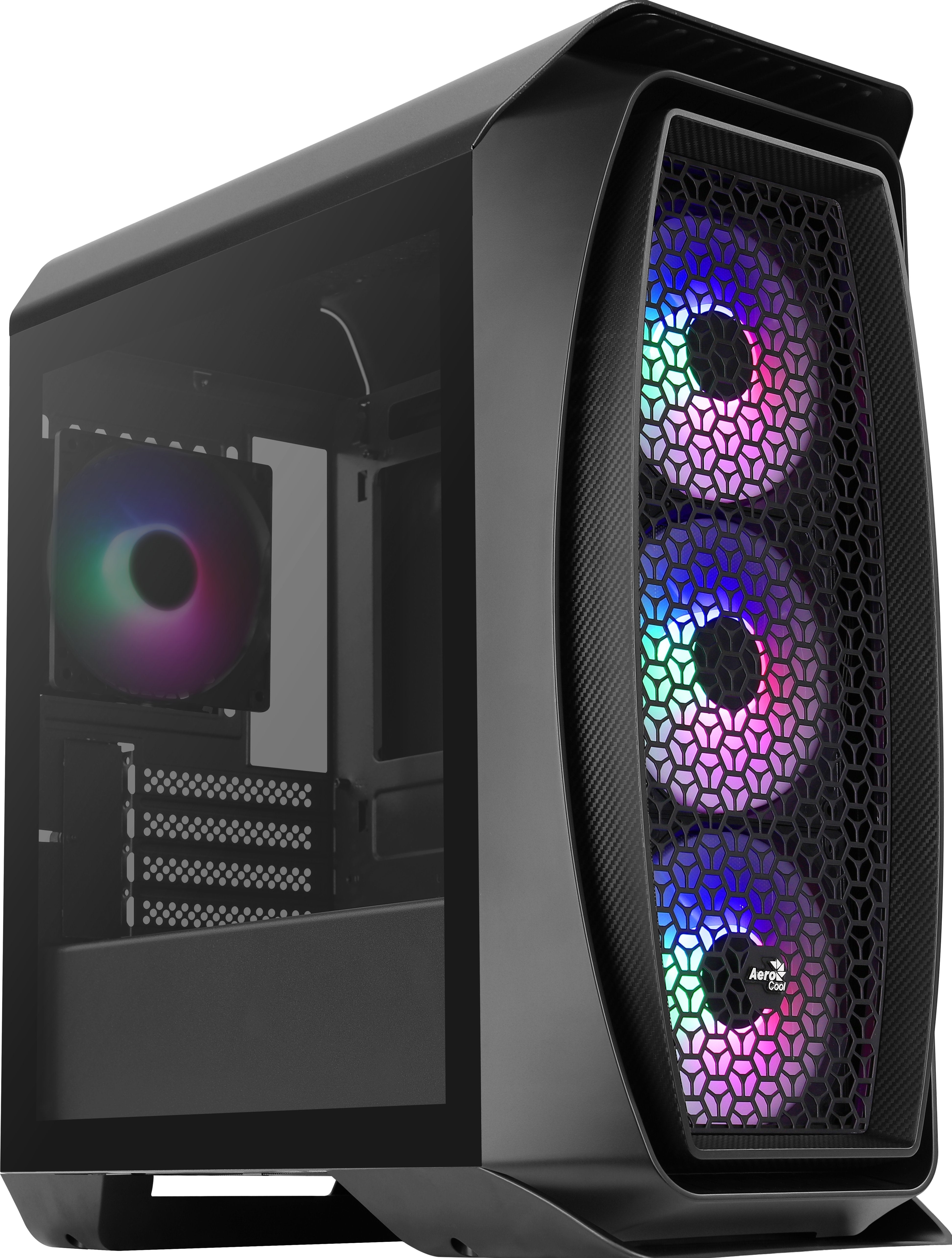 Caja Pc Aerocool Aero One Mini Frost Black Matx, 4x12