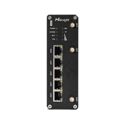 Milesight Iot Indumrial Cellular Router, Ur35-L04eu-W 3g / 4g / Wi-Fi