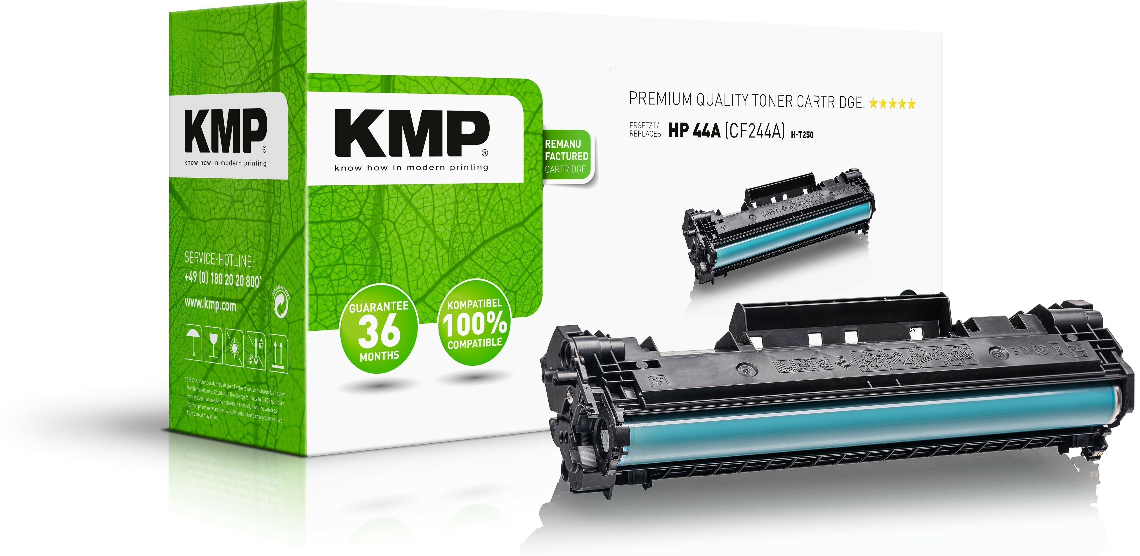 Kmp Toner Hp Cf244a Negro 1000 S. H-T250 Remanufactured