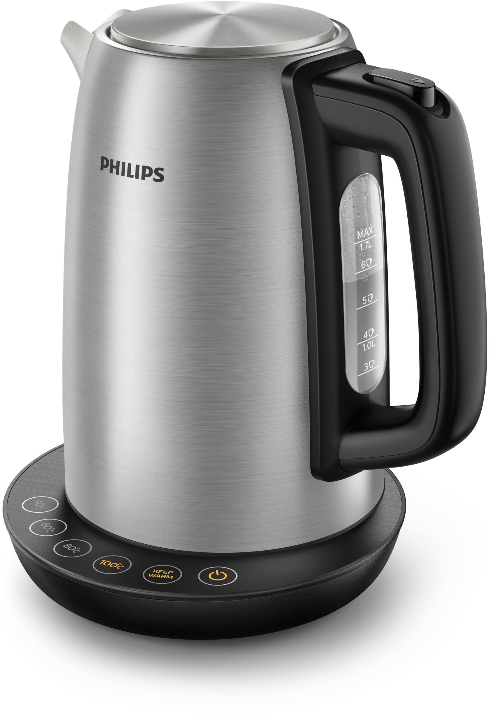 Hervidor Eléctrico Philips Avance Collection Hd9359 / 90 2200 W 1,7 L Color Plateado