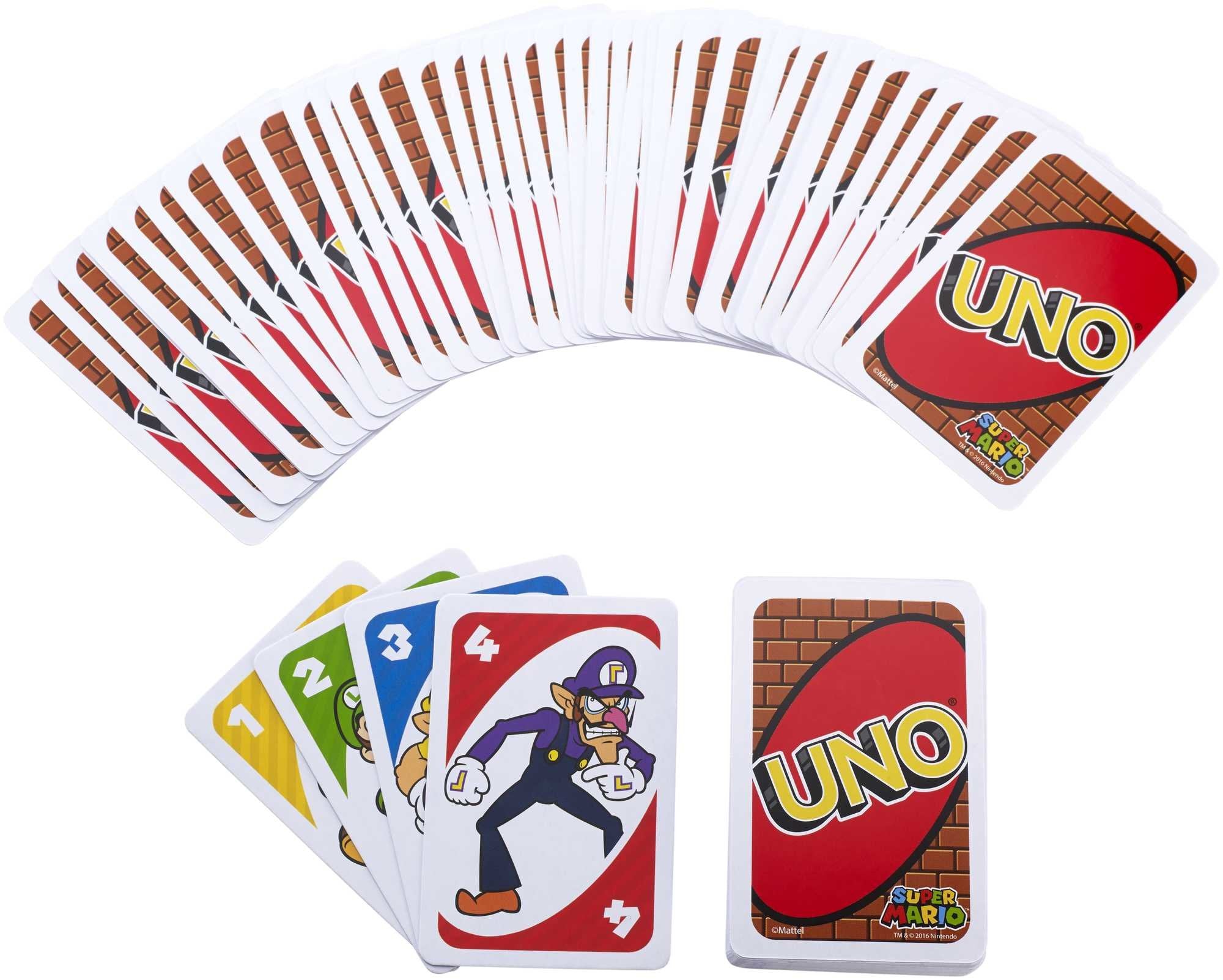 Juego Cartas Uno Super Mario Bros