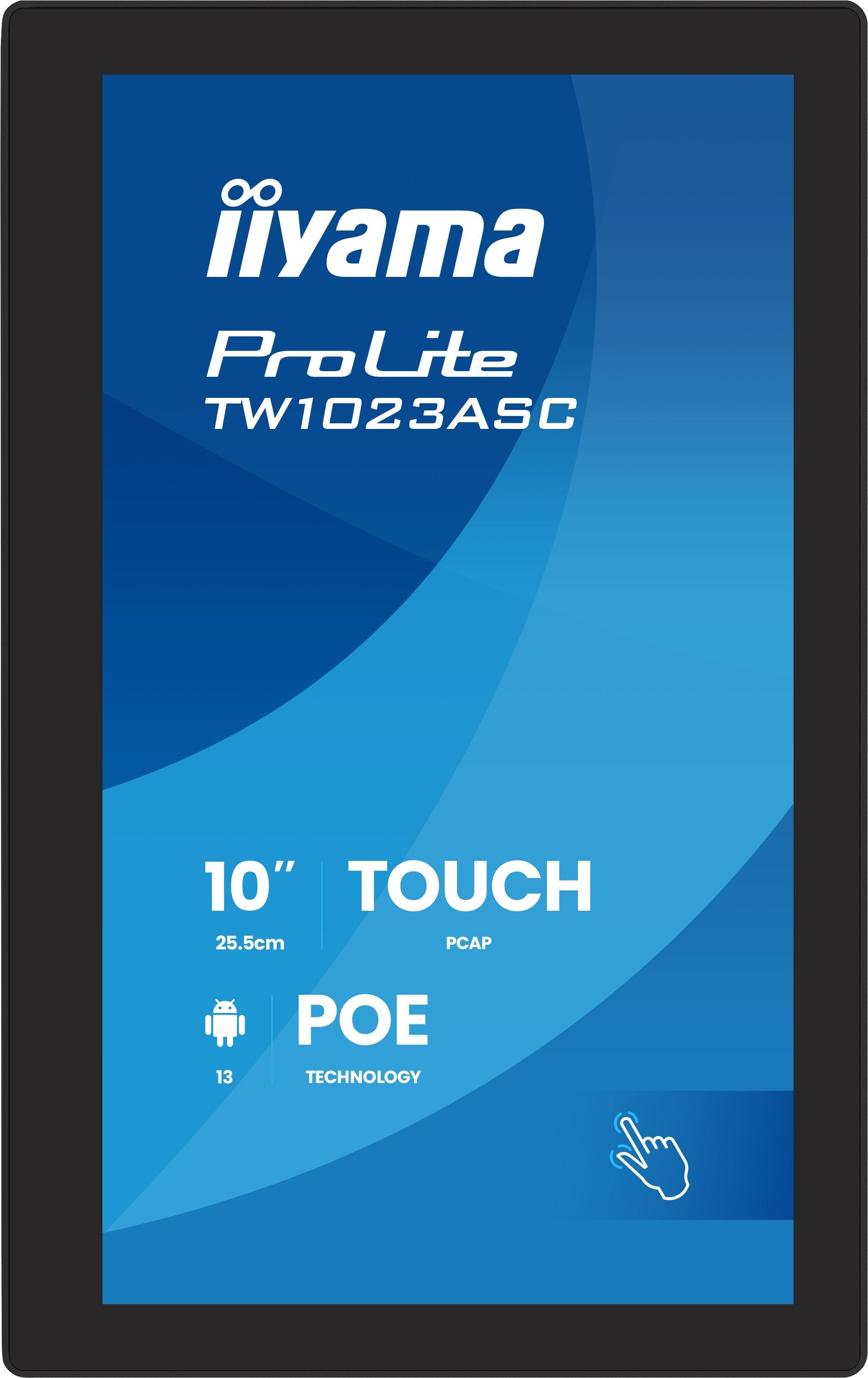 Prolite 10 Inch Touch - Ips Led Panel- 1280x800 - Poe - Android Os