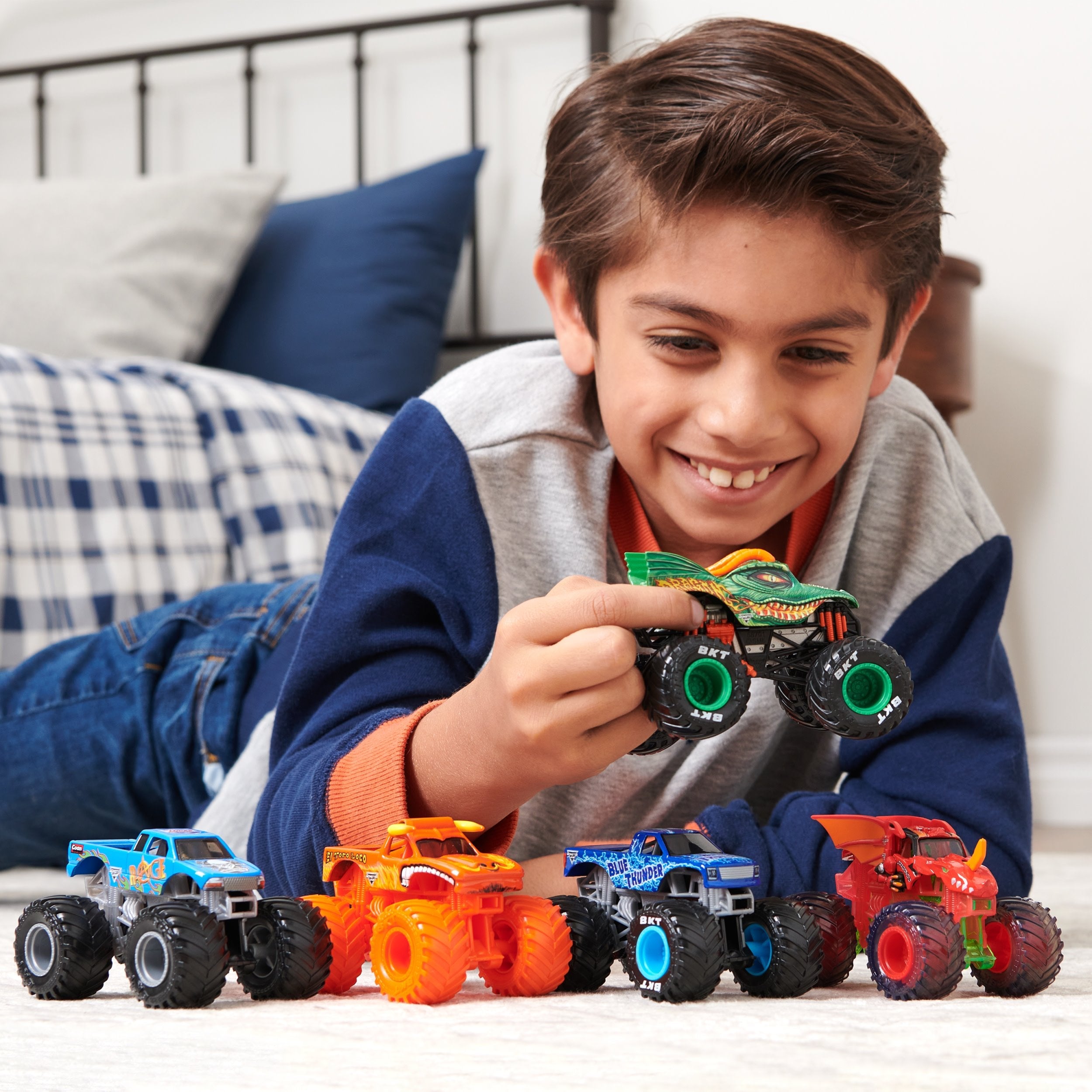 Vehículo De Juguete Spin Mamer Monmer Jam - Batmobil Vs. Megalodon, Spielfahrzeug 6065293