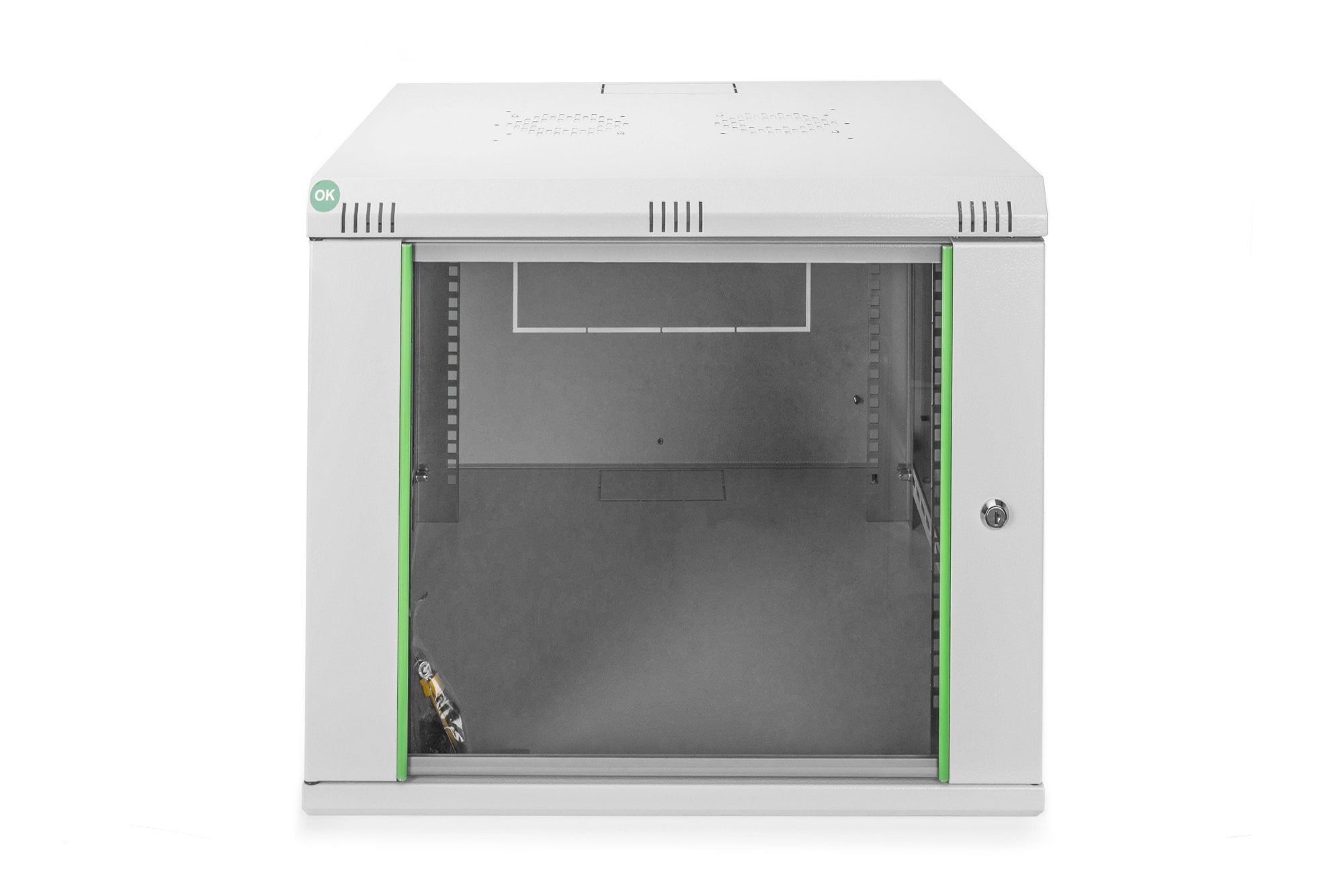 EAN 4016032221746 - Digitus DN-19 09U-6/6-EC armario rack 9U Bastidor de pared Gris imagen 3