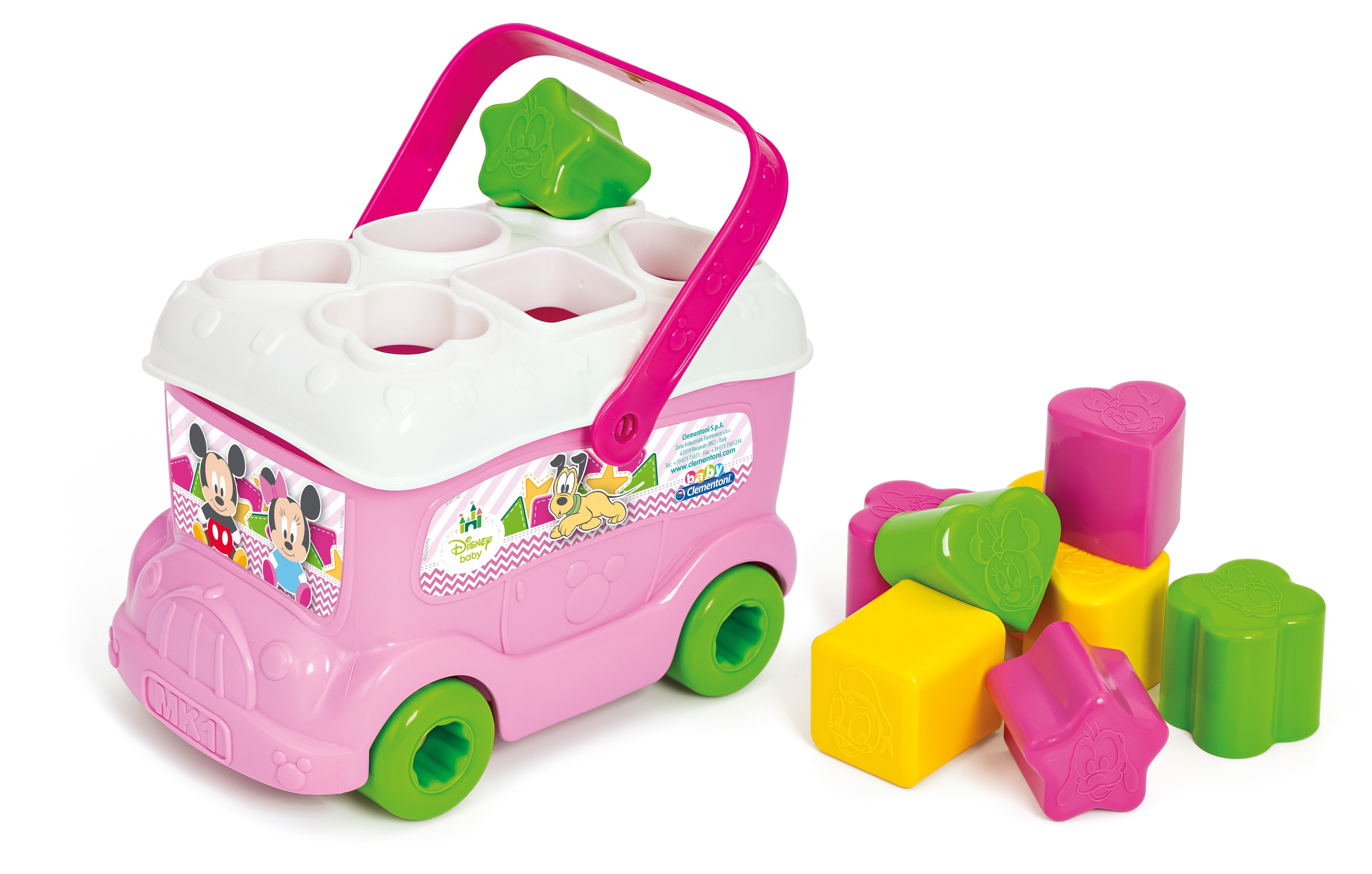 Autobus Formas Y Colores Baby Minnie Disney