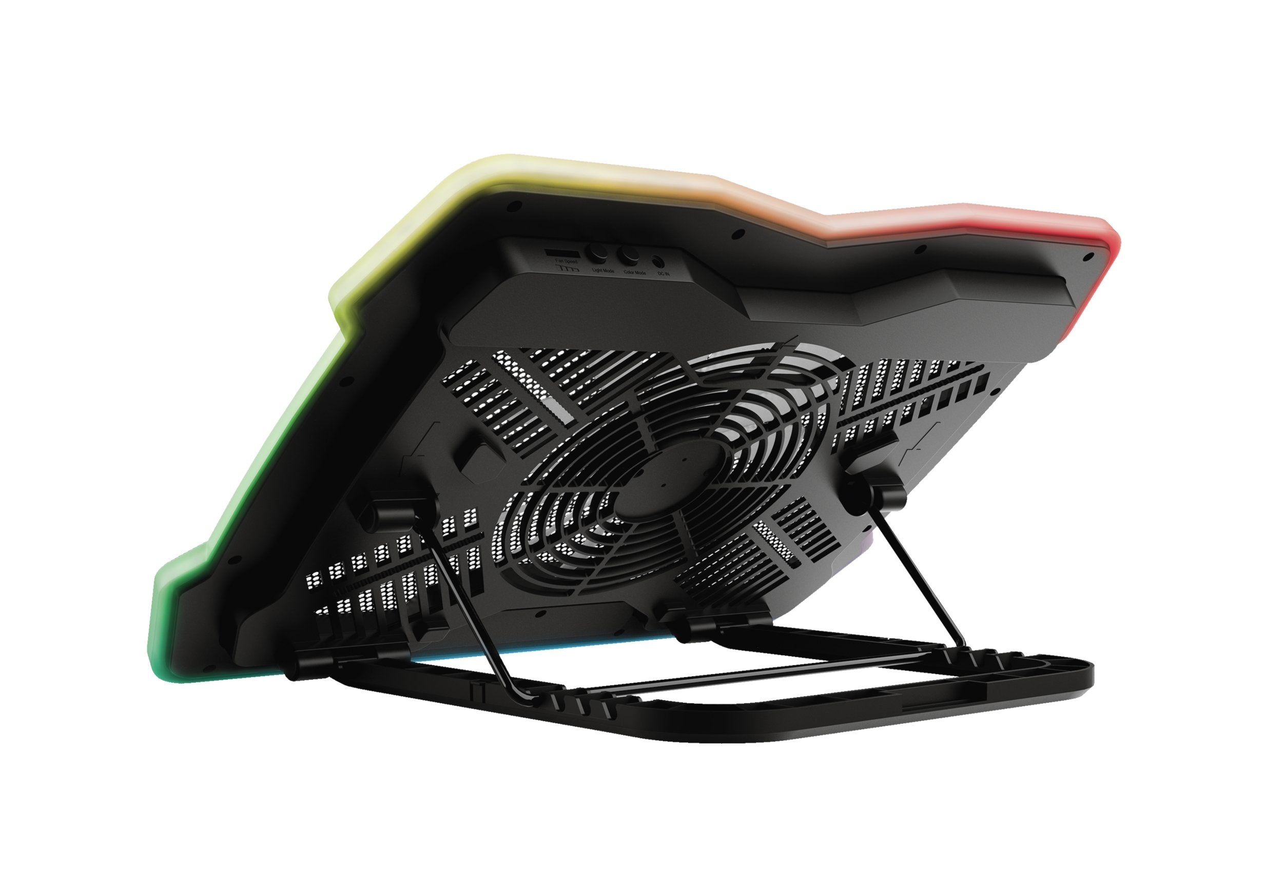 Soporte Refrigerante Trust Gaming Gxt 1126 Aura Para Portátiles Hasta 17' Iluminación Led