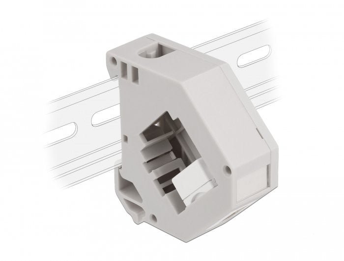 Delock Hutschienenadapter Mit Keystone Usb 2.0 Typ-A Buchse Zu Usb 2.0 Typ-A Buchse
