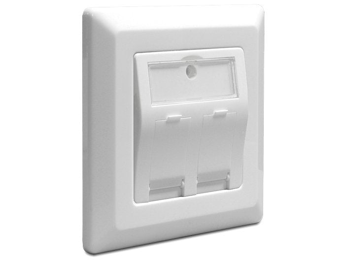 Delock Keystone Roseta 2 Puertos Keystone