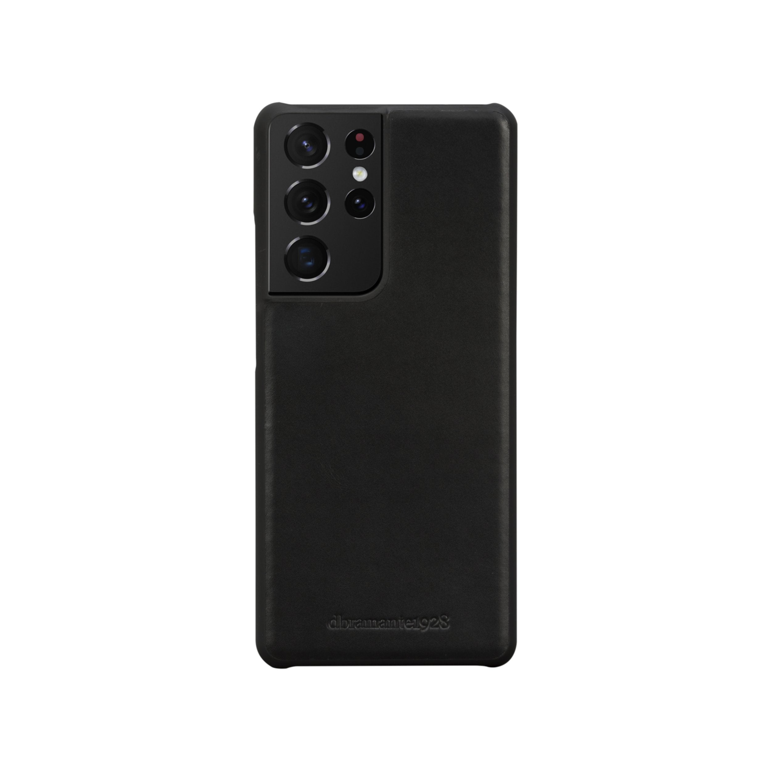 Dbramante1928 Lynge Funda Con Tapa Para Teléfono Móvil Cuero De Grano Entero Negro Para Samsung Galaxy S21 Ultra 5g